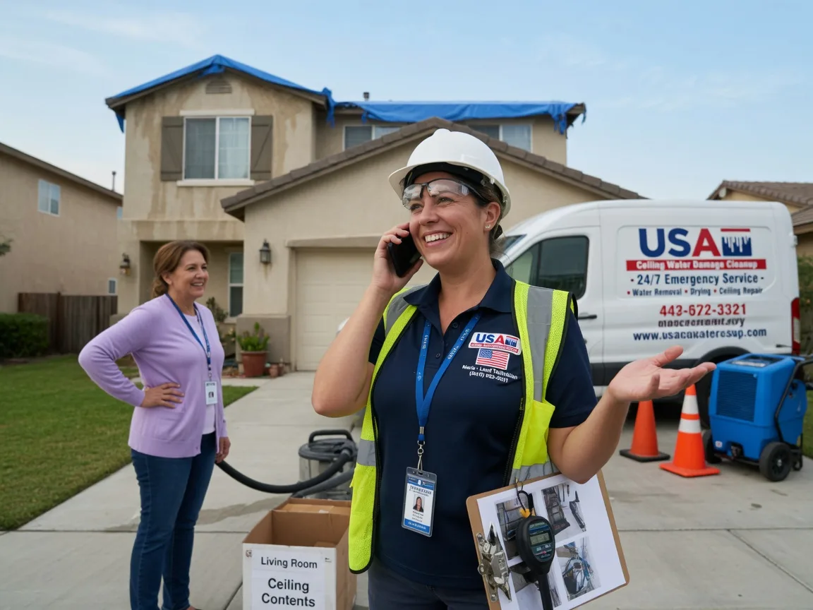 Ceiling Water Damage Restoration Ocheyedan, IA FAQs
